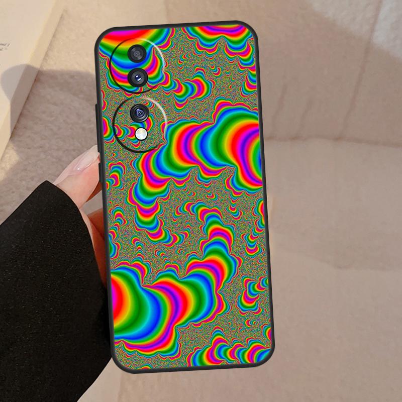 Vintage Ornament For Honor 90 70 50 Lite Magic 5 Pro 8X 9X Phone Case For Honor X8a X9a X7a X6a X9 X7 X8 X9b