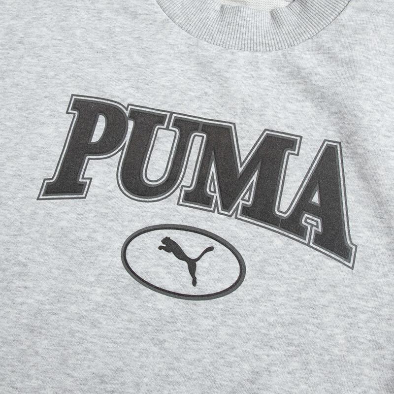 PUMA Sweatshirts Women's Gray Crew Neck Moderate Other 623597-04