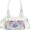 Japanese PU Leather Y2K Spicy Girl Ita Bag - Large Capacity Transparent Badge Crossbody for Students