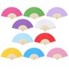 Portable Wedding Party Hand Held Folding Chinese Style Paper Fan