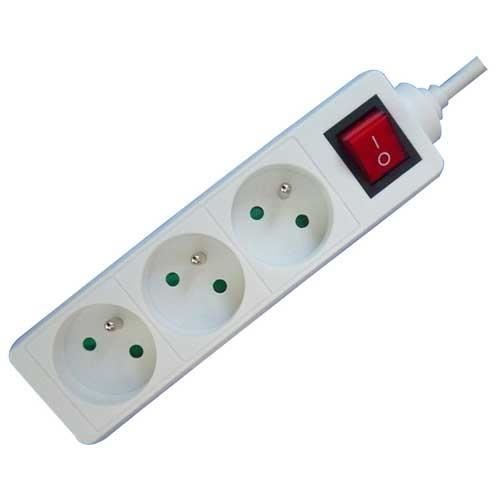 Bloc Multiprises X 3 Avec Interrupteur