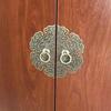 Chinese Antique Thickened Brass Cabinet Handle Furniture Accessories Shoe Cabinet Wardrobe Door Retro Handle Home Decoration