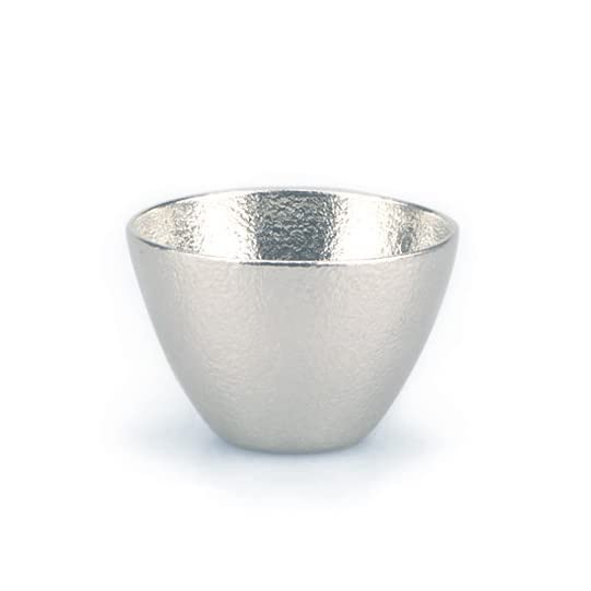 [Nousaku Washi Paper Wrapping] Tinware Sake Cup 90cc