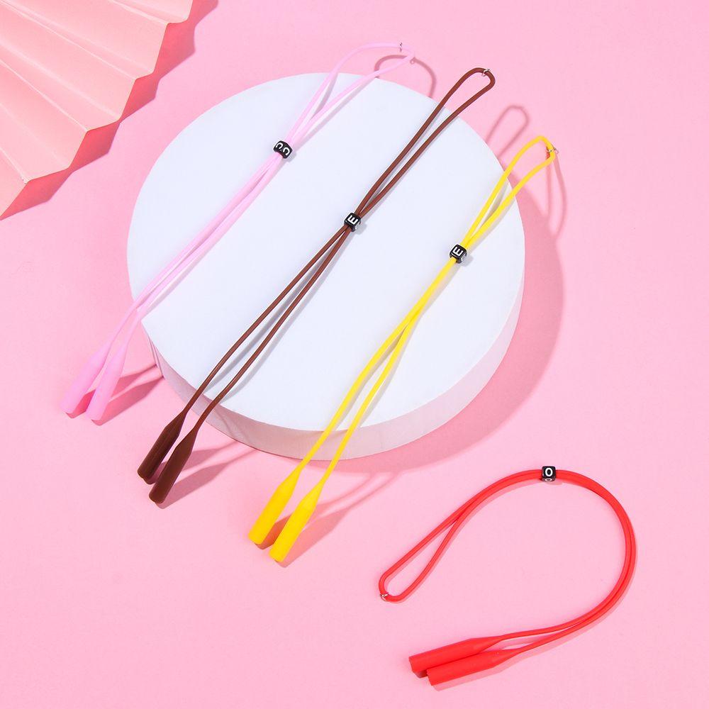 Men Women Glasses Chain Anti-Slip Silicone Glasses Strap Neck Cord Eyewear Lanyard Eyeglasses Rope