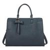 Elegant Laptop Carrying Bag for Women Professional PU Leather Shoulder Crossbody Purse Spacious Business Work Bag Dark Green