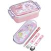 Skater Children's Cutlery Set, Lunch Box, Chopsticks, Spoon, Fork, Sliding Chopsticks, Name Stickers, Antibacterial, Trio Set, Licca-chan Doll, 23 Yea