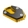 X AUTOHAUX 1 Set Motorcycle Kickstand Pad Side Stand Bracket Foot Extension Envelope Plate