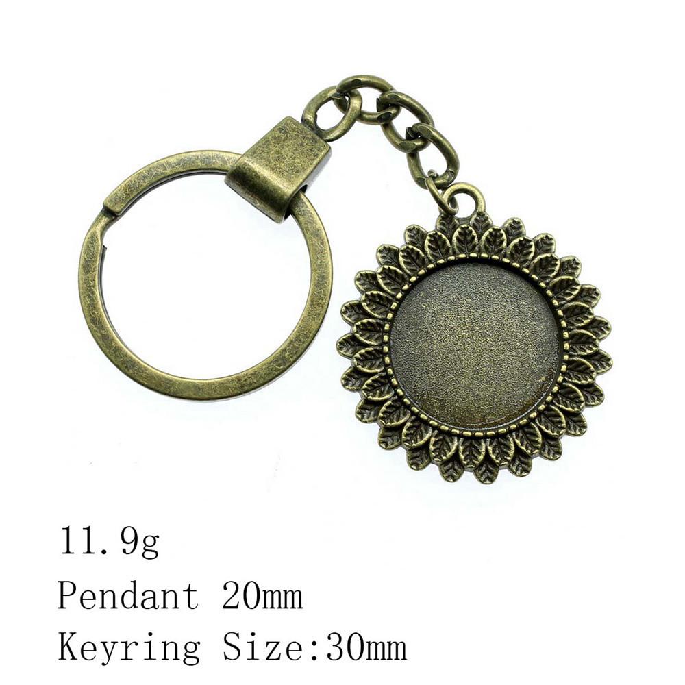 Брелок ко Дню святого Валентина, круглый стеклянный кабошон, подставка для ключей, брелки для ключей, принадлежности для творчества, цепочка для женщин