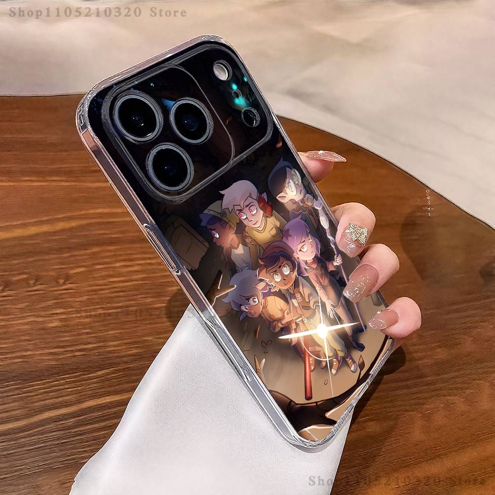 T-Чехол для телефона 'Дом-Сова Охотник' для iPhone 17,16,11,15,13,14,12,Air,Mini,Plus,Pro,Max,Plus,E Прозрачный Мягкий