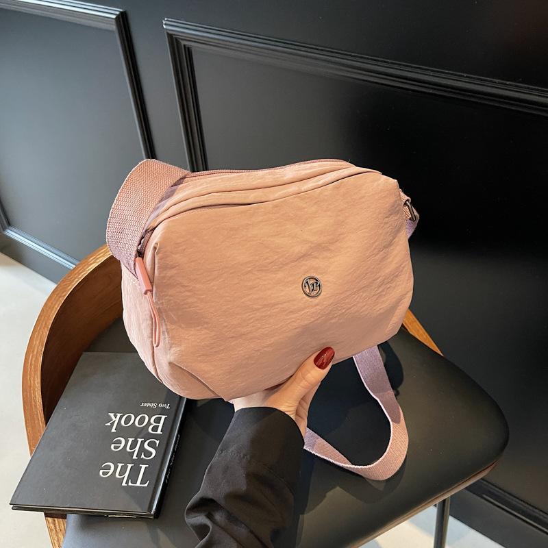 Casual Dumpling Bag Female Fashion Lightweight Single Shoulder Oblique Cross Bag Flow Riding Bag Casual Double Small Bag
