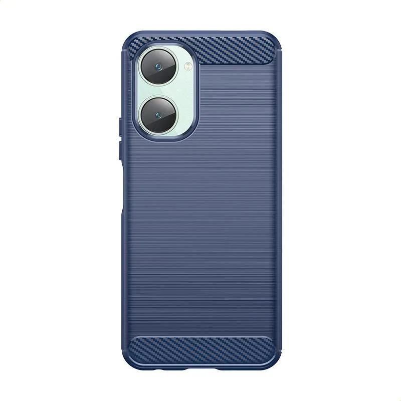 Phone Case For Vivo Y28s ,flexible Tpu Fiber Protective Cover For Vivo Y28s