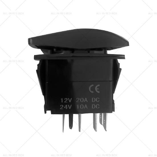 Rocker Switch Compatible With Cummins Onan Generator 308-1062 5 Pin Off-ON Remote Start Switch with Indicator Light