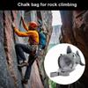 Flannel Chalk Bag Sloth/Shark Rock Climbing Bag Cute Magnesium Powder Bag  Mountaineering