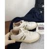 Casual Shoes Board Shoes Women's Versatile Two Bars White Shoes New Student Sports Casual Shoes 556