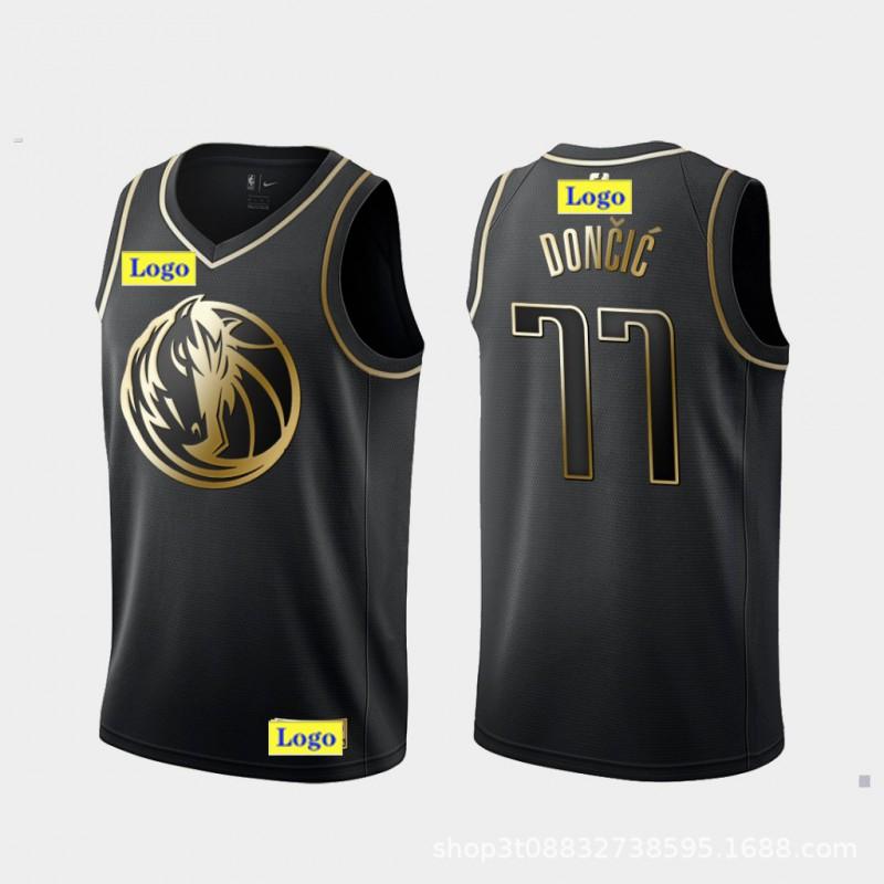 Dallas Mavericks Luka Doni 77 Heat Pressed Basketball Jersey Men Women Adult Sports Fan Wear