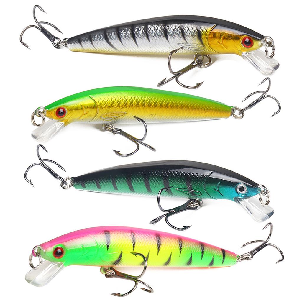 Fishing Lure Kit Saltwater Freshwater Hard Bait Lures Shallow Crankbait Fishing Lewers For Bass Panfish Crappie