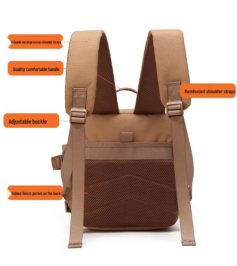 Многофункциональный мини-рюкзак для походов на открытом воздухе 9 л - спортивная и походная двухплечевая сумка 3P