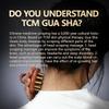 19 Teeth Sandalwood Massager Comb Reduce Puffiness Guasha Scalp Tool  Head Relaxation