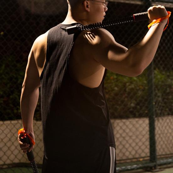 1 пара канатов Ropeless Battle Rope, легкая портативная тренировочная веревка для укрепления мышц рук, нескользящая веревка для тренировок в домашнем спортзале для начинающих