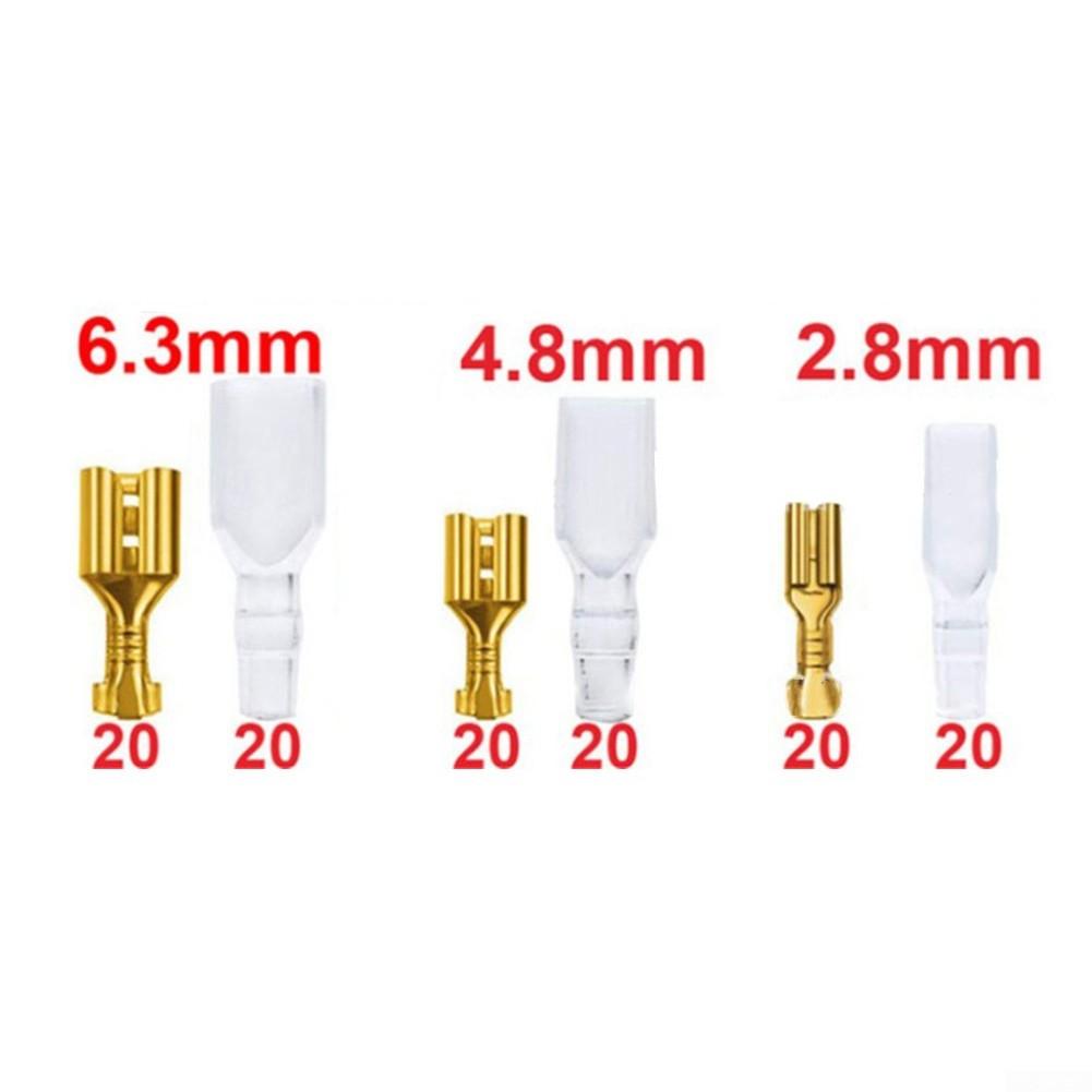 Практичная изоляционная втулка для клемм, 120 шт./компл. Аксессуары для кабеля