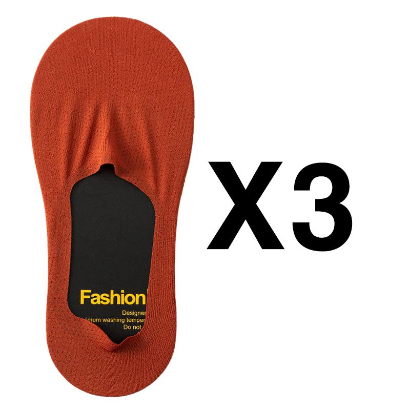 Silicone Anti-slip Invisible No Show Socks Summer Ultra-thin Breathable Sock Slippers Solid Color Ice Silk Low Cut Boat Socks