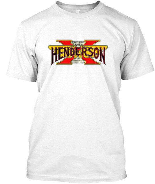 Футболка Henderson Motorcycle Сделано в США Размеры от S до 5XL Унисекс