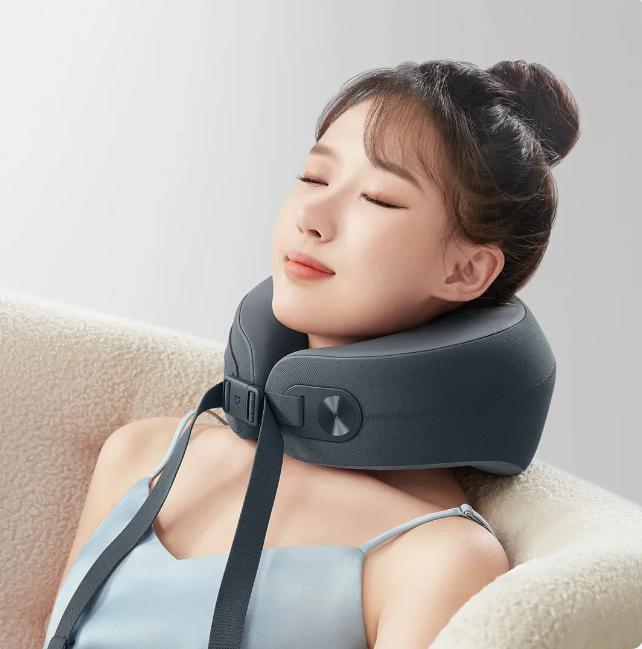 Xiaomi Умный массажер для шеи Mijia, интегрированный массажер для плеч и шеи, горячий компресс MiHome, управление через приложение MJNKAM01SKS