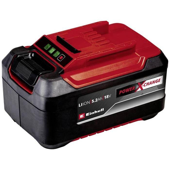 Einhell Starter Kit 5,2 Ah PXC (Lithium-Ion, 18V, 1 chargeur + 1 batteries 5,2 Ah)