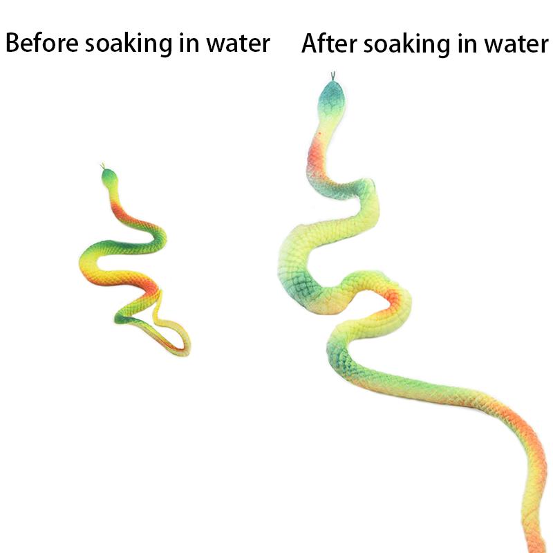 Надувная игрушка-суперзмея, поглощающая воду, игрушка-комикс для друзей-трюков короля кобры, забавный трюк