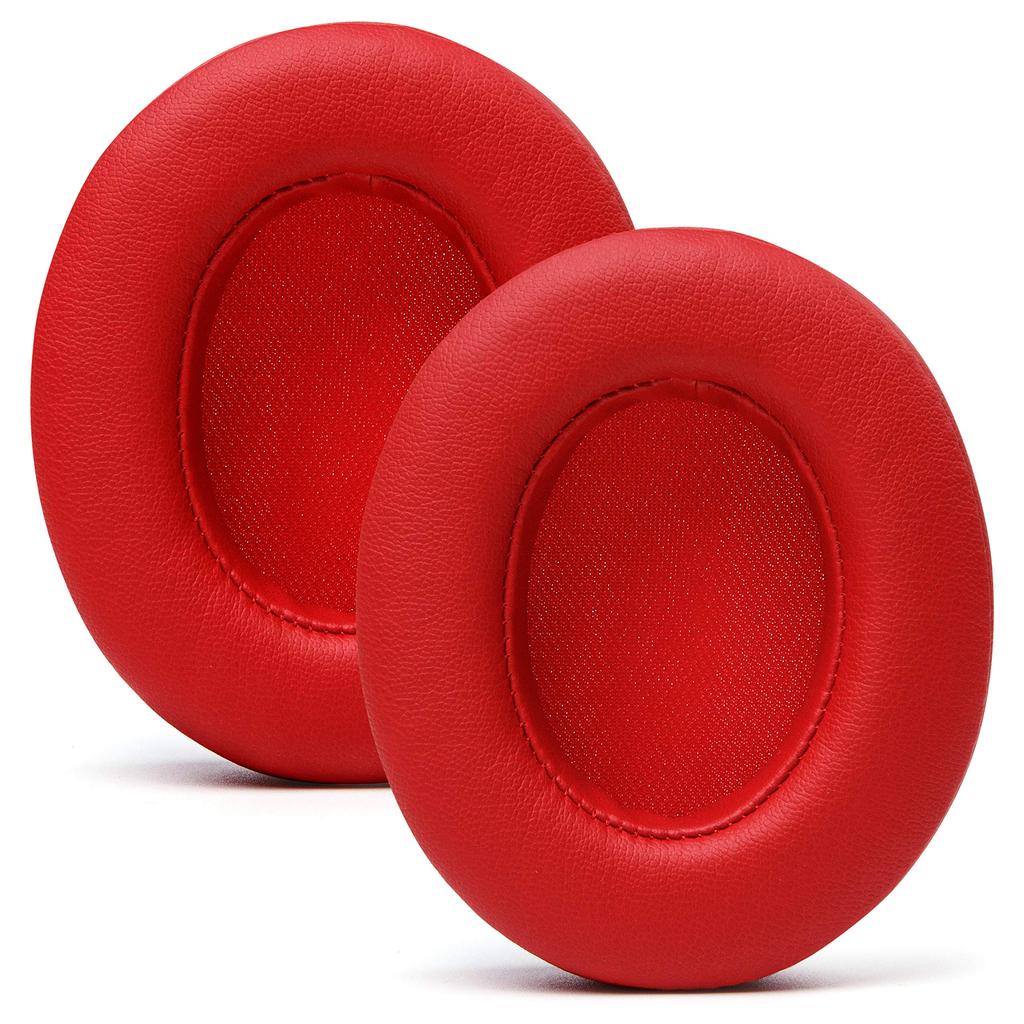Replacement Ear Pads for Beats Studio 2 3 Wired and Wireless by WC Wicked Cushions Does Not Fit Beats Solo Softer PU Reinforced Stronger Adhesive Red
