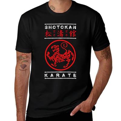 Шотокан Каратэ (белый текст) Футболка футболки для мужчины хлопок мягкие футболки для мужчины хлопок футболка