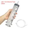 150ml-500ml Reusable Syringe Syringes Pump Measuring 1.3m Tube Feeding Ink Big Syringe Hydroponics Nutrient Large Capacity