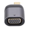 Адаптер USB C на VGA 8K при 60 Гц Преобразователь USB Type C на VGA Male to Female Поддержка для Windows для Android