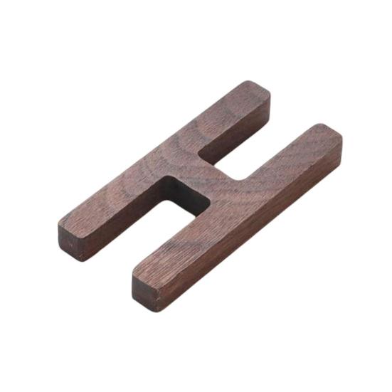 Special Letter Ornament Smooth Surface Small Size Decorative