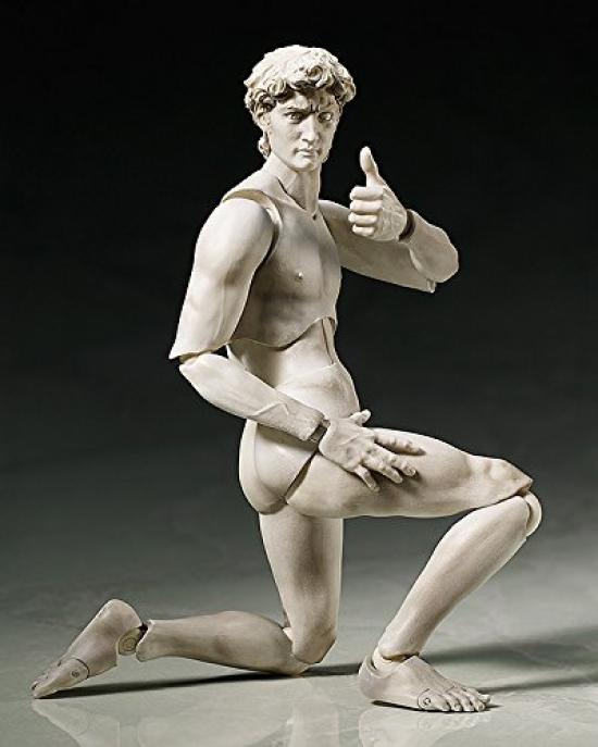Figma Table Museum David Statue Painted Movable Figure Non-scale ABS&PVC