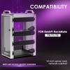 12-портовая патч-панель, совместимая с DeskPi RackMate T1/T0/T2, 10 дюймов, 0.5U, сетевая патч-панель CAT6, серверная стойка/сетевой шкаф