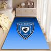 S.C. Bastia Crest Logo Carpet suitable as a non-slip mat for the living room or bedroom sofa