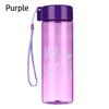 500ML Outdoor Portable Plastic Sports Water Bottle Transparent Coffee Juice Cup Drinking Cup