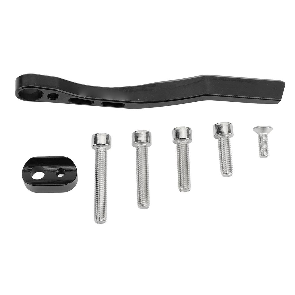 Bike Chain Catcher Anti Drop Aluminum Anodizing Bike Chain Drop Keeper for Road Bike Accessory Black