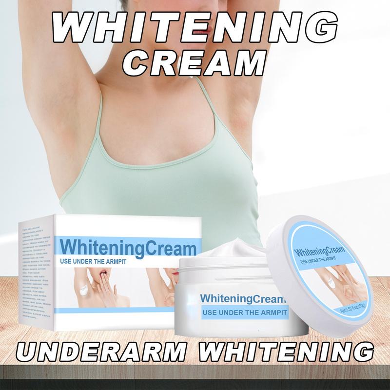 Underarm Whitening Cream Moisturizes the Skin, Refreshes and Smoothes the Body, Takes Care of the Neck, Back, Legs and Elbows, and Removes Color Spots