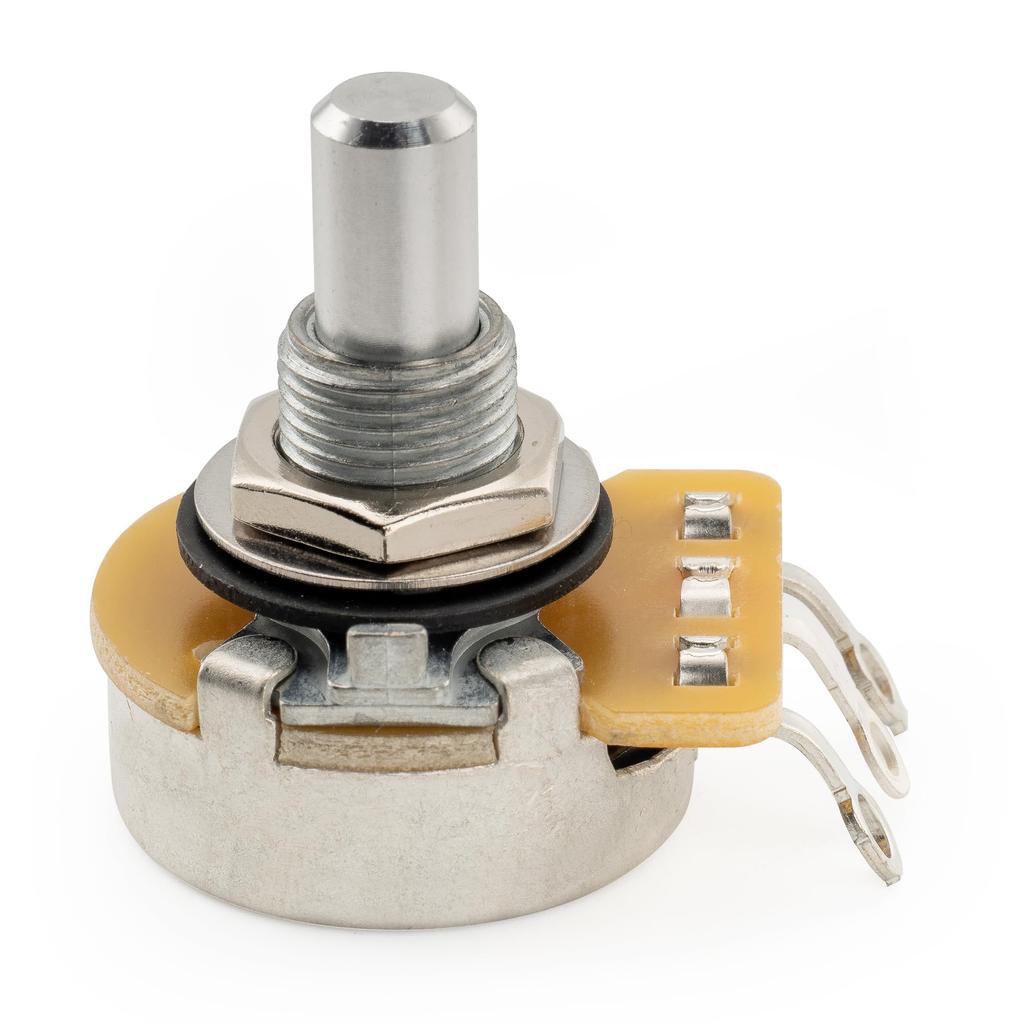 CTS 450 A250K Pot Standard Solid Shaft Potentiometer for Electric Guitar Bass of 3/8" 10% A-Curve (Set 10)