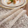 Banquet Decor Supply Table Runner Floral Table Path Vintage Lace Table Cover Lace Tablecloth Hotel Home Birthday Wedding Party