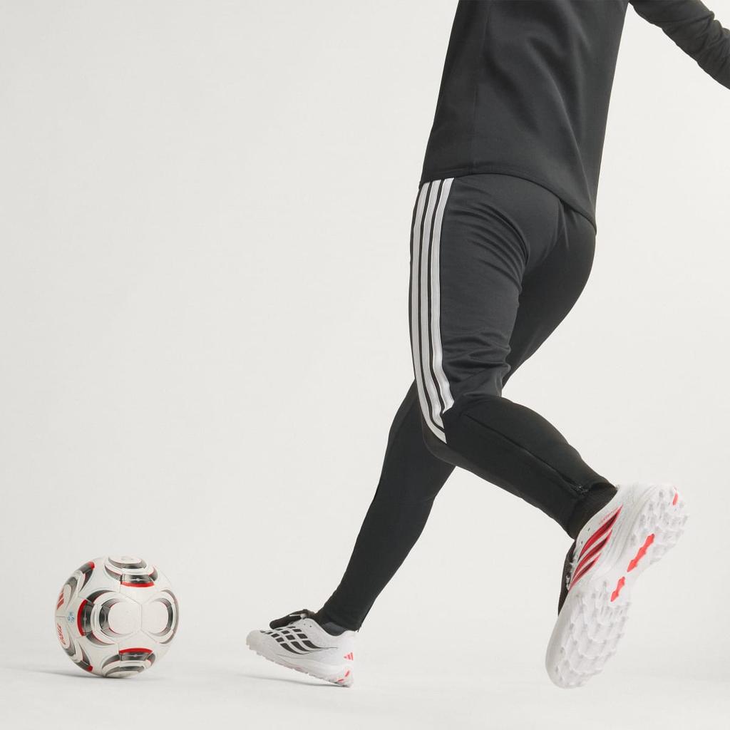 adidas Predator League Fold-Over Tongue Turf Football Boots IH7213 Unisex Performance Sports Shoes Cloud White / Solar Turbo / Core Black
