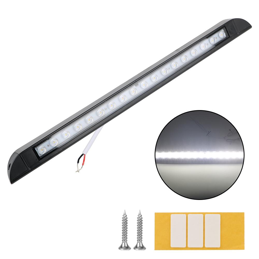 12-28В 18 светодиодная лампа для навеса, наружный кемпинговый свет, оборудование для автодома, каравана, внутренние настенные светильники, автомобильные аксессуары, 6000к, наружная лампа для прицепа