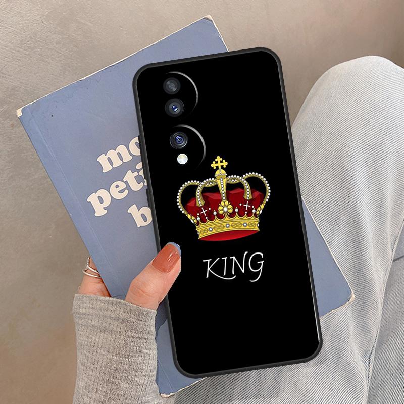 Художественный чехол Король Королева Для Honor Magic 8 5 6 7 Pro Чехол Для Honor 400 200 Lite 50 70 90 X8a X8b X9a X9b X9c