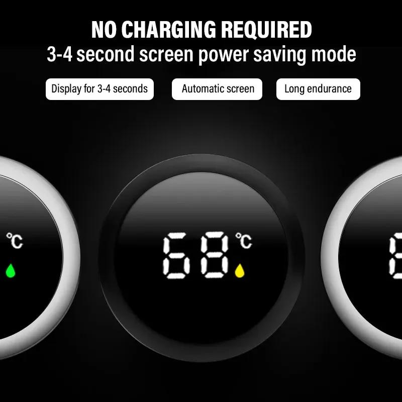 For Honda Car Smart Thermos Bottle With Temperature Display Coffee Cup for Honda Civic Accord CRV Fit Jazz City Odyssey Jade Car