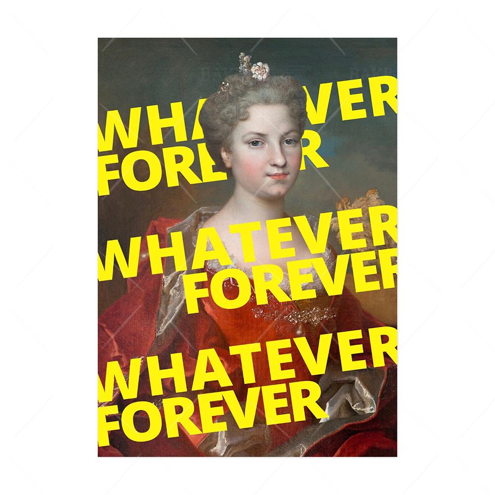 Просто здесь для торта, плакат для девочек, красочный эклектичный винтажный Забавный художественный холст, картина, принт, настенная картина для декора спальни