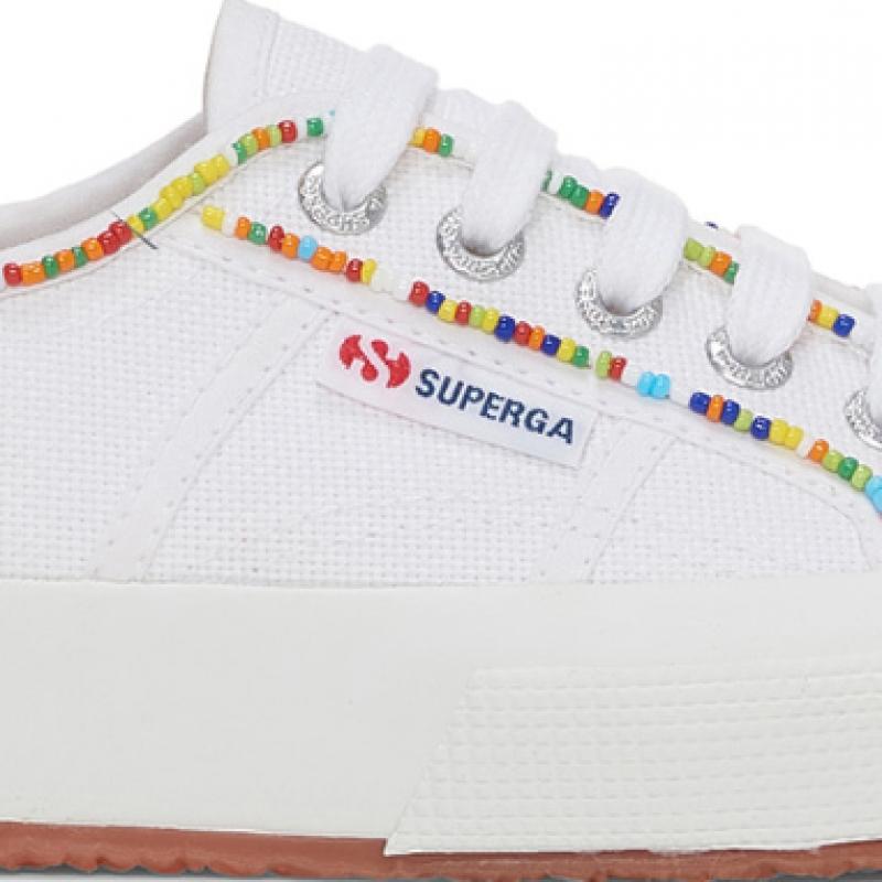 Бусины Superga 2750 разноцветные белые S31352watr