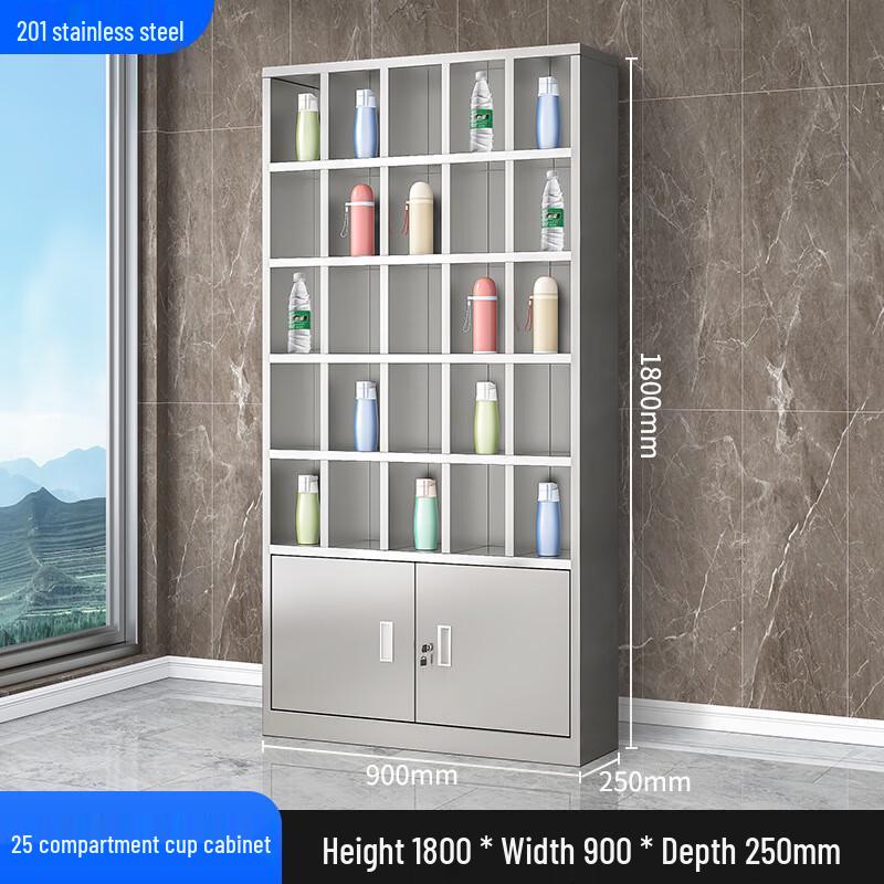WEZHO Stainless Steel Staff Cup Storage Rack
