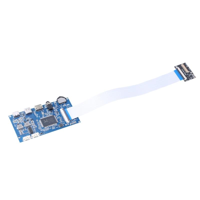 1 Комплект платы драйвера ЖК-панели с кабелем EDP, поддержка USB 5V вход, основной чип управления RTD2556, 2-канальный 2x2W 2048x1536
